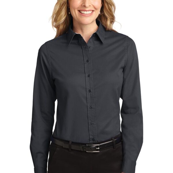 Ladies Long Sleeve Easy Care Shirt Thumbnail