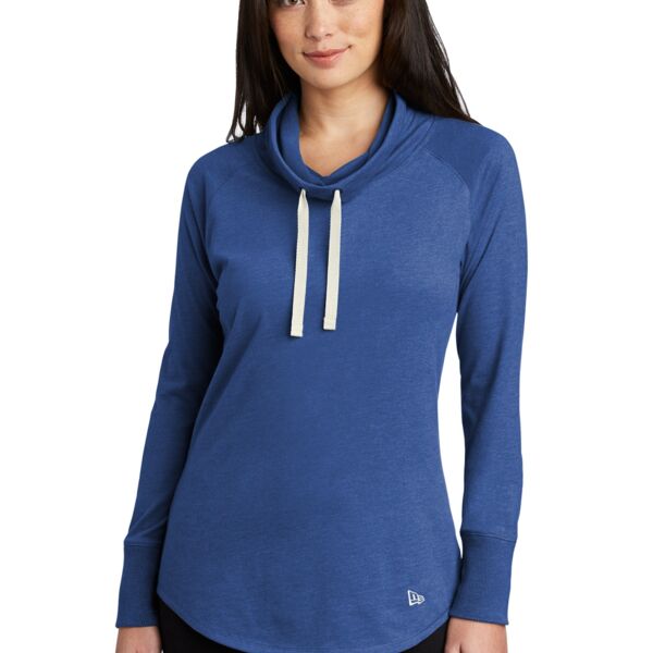 New Era Ladies Sueded Cotton Blend Cowl Tee Thumbnail