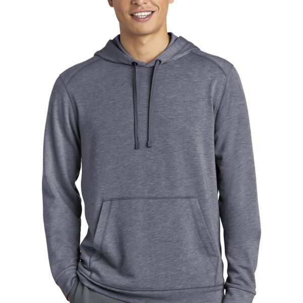 ® PosiCharge ® Tri Blend Wicking Fleece Hooded Pullover Thumbnail